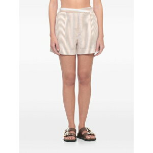 �G���V�[�c�[�Z�C���g�o�[�X ���f�B�[�X �J�W���A���p���c �{�g���X Amani striped-pattern shorts Neutrals
