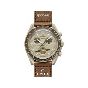 �X���b�` �����Y �r���v �A�N�Z�T���[ X omega moonswatch mission to saturn 42mm watch Grey