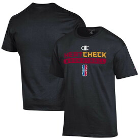 チャンピオン メンズ Tシャツ トップス Heat Check Gaming Champion Unisex OnCourt 2K League Authentic Practice TShirt Black