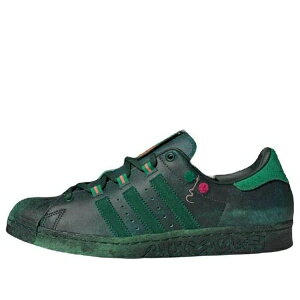 adidas AfB_X Y Xj[J[ yadidas originals Superstar 80s x Han Meilin 'Green' ID4382z TCY US_12(30.0cm)