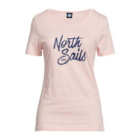 【送料無料】 ノースセール レディース Tシャツ トップス T-shirts Pink
