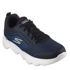 【送料無料】 スケッチャーズ メンズ スニーカー シューズ Go Walk Massage Fit - Hydro Massage Navy