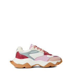 【送料無料】 ディースクエアード レディース スニーカー シューズ Wave Sneakers White/Pink