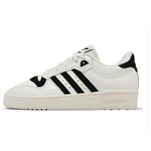 adidas �A�f�B�_�X ���f�B�[�X �X�j�[�J�[ Cloud White/Core Black/Wonder White �y(WMNS) adidas Rivalry 86 Low 'Wonder White Black' IF5181�z �T�C�Y US_6.5(23.5cm)