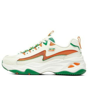 Skechers XPb`[Y fB[X Xj[J[ White/Green y(WMNS) Skechers D'lites 4.0 'White Green' 896130-NTMTz TCY US_6(23.0cm)