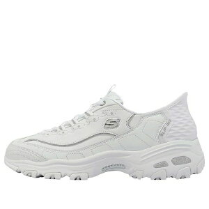 Skechers XPb`[Y fB[X Xj[J[ White/Silver y(WMNS) Skechers D'Lites 'White Silver' 150031-WSLz TCY US_5(22.0cm)