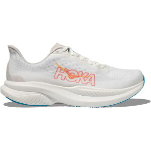 Hoka One One �z�J�I�l�I�l ���f�B�[�X �X�j�[�J�[ �yHoka One One Mach 6 White Nimbus Cloud (Women's)�z �T�C�Y US_7(24.0cm) White/Nimbus Cloud
