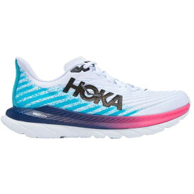 Hoka One One ホカオネオネ メンズ スニーカー 【Hoka One One Mach 5】 サイズ US_12(30.0cm) White Scuba Blue Pink