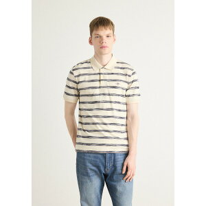 Kg Y T_ V[Y STRIPED - Polo shirt - cream