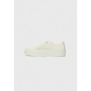 g~[ qtBK[ fB[X Xj[J[ V[Y VULC EMBROIDERED SNEAKER - Trainers - ecru