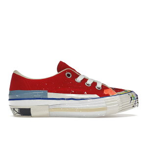Lanvin o fB[X Xj[J[ yLanvin Joint Canvas Gallert Dept. Red (Women's)z TCY US_5(22.0cm) Red/White/Multi