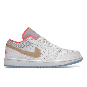 Jordan W[_ fB[X Xj[J[ yJordan 1 Low SE White Sesame (Women's)z TCY US_W_10.5 White/Sesame-Flash Crimson-Psychic Blue