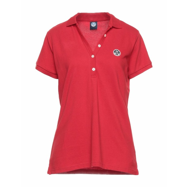 NORTH SAILS ノースセール ポロシャツ トップス レディース Polo shirts Red