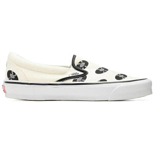 Vans oY Y Xj[J[ yVans OG Classic Slip-On Wacko Maria White Recordsz TCY US_7.5(25.5cm) Classic White/True White