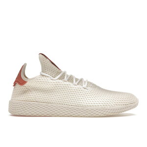 adidas �A�f�B�_�X �����Y �X�j�[�J�[ �yadidas Tennis HU Pharrell Raw Pink�z �T�C�Y US_10.5(28.5cm) Footwear White/Footwear White/Raw Pink