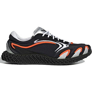adidas AfB_X Y Xj[J[ yadidas Y-3 Runner 4D Black Orangez TCY US_8(26.0cm) Black/Solar Orange/Silver Metallic