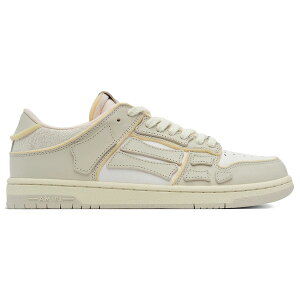 AMIRI �A�~�� �����Y �X�j�[�J�[ �yAMIRI Skel Top Low Collegiate Birch White�z �T�C�Y EU_45(30.0cm) Birch/White