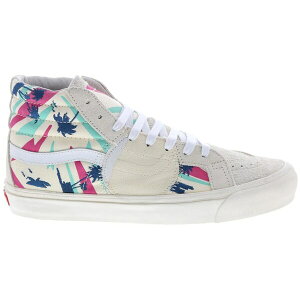 Vans �o���Y �����Y �X�j�[�J�[ �yVans Sk8-Hi LX Bricolage�z �T�C�Y US_8(26.0cm) White/Multi