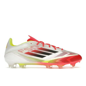 adidas �A�f�B�_�X �����Y �X�j�[�J�[ �yadidas F50 Elite FG Solar Pack�z �T�C�Y US_M_13.5 Cloud White/Core Black/Solar Yellow