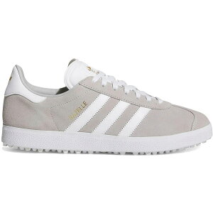 adidas AfB_X Y Xj[J[ yadidas Gazelle Spikeless Golf Grey Cloud Whitez TCY US_9.5(27.5cm) Grey Two/Cloud White/Gold Metallic