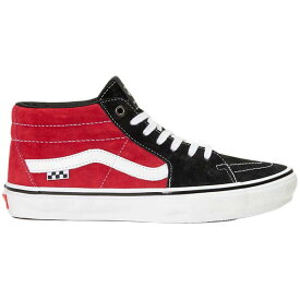 Vans バンズ メンズ スニーカー 【Vans Skate Grosso Mid Black Red White】 サイズ US_5(23.0cm) Black/Red