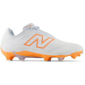 New Balance �j���[�o�����X �����Y �X�j�[�J�[ �yNew Balance Burn X4 White Hot Mango Ice Blue�z �T�C�Y US_12.5(30.5cm) White/Hot Mango/Ice Blue