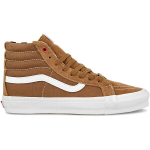 Vans �o���Y �����Y �X�j�[�J�[ �yVans OG Sk8-Hi LX Ray Barbee Leica Light Brown�z �T�C�Y US_10(28.0cm) Light Brown/White