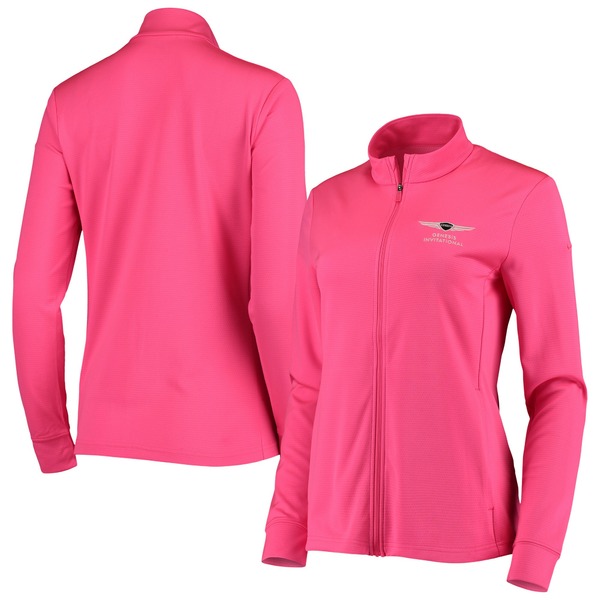ナイキ レディース ジャケット＆ブルゾン アウター Genesis Invitational Nike Women's Victory Performance FullZip Jacket Pink