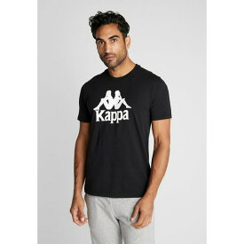 カッパ メンズ Tシャツ トップス Print T-shirt - caviar