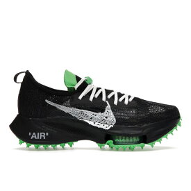 Nike ナイキ メンズ スニーカー 【Nike Air Zoom Tempo Next% Flyknit】 サイズ US_4(23.0cm) Off-White Black Scream Green