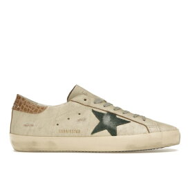 Golden Goose ゴールデングース メンズ スニーカー 【Golden Goose Super-Star】 サイズ EU_41(26.0cm) Cream Green