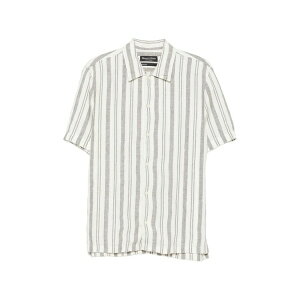 �}���R�|�[�� �����Y �V���c �g�b�v�X Stripe-pattern shirt White