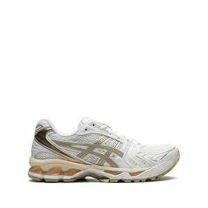 �A�V�b�N�X ���f�B�[�X �X�j�[�J�[ �V���[�Y Gel-kayano 14 simply taupe sneakers White