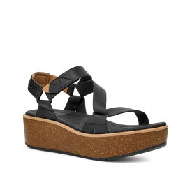 テバ レディース サンダル シューズ Madera Platform Sandal Black
