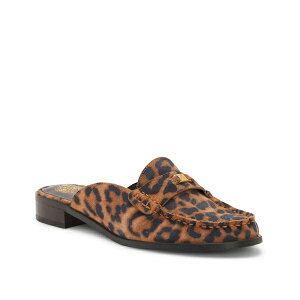 BXJ[g fB[X T_ V[Y Cobby Mule Brown Leopard Print Leather
