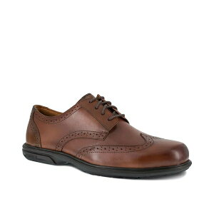 �t���[�V���C�� �����Y �h���X�V���[�Y �V���[�Y Loedin Steel Toe Work Oxford Brown