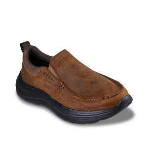 スケッチャーズ メンズ スリッポン・ローファー シューズ Decklan Aldred Slip-On Black