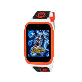 イーウォッチファクトリー レディース 腕時計 アクセサリー Unisex Marvel Spider-Man Touchscreen Multi Silicone Strap Smart Watch 41.5mm Brown Over
