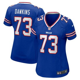 ナイキ レディース ユニフォーム トップス Dion Dawkins Buffalo Bills Nike Women's Game Jersey Royal