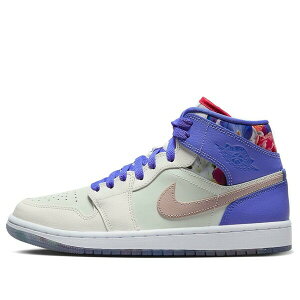 Air Jordan W[_ fB[X Xj[J[ Purple y(WMNS) Air Jordan 1 Mid SE 'Valentine's Day Flowers' FD4331-121z TCY US_6(23.0cm)
