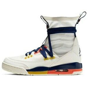 Air Jordan �W���[�_�� ���f�B�[�X �X�j�[�J�[ Sail/Blue Void-Turf Orange-Brt Citron �y(WMNS) Air Jordan 3 RTR EXP Lite 'Sail Blue Void' BQ8394-100�z �T�C�Y US_7.5(24.5cm)