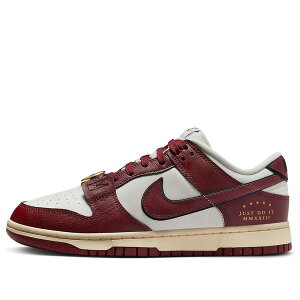 Nike �i�C�L ���f�B�[�X �X�j�[�J�[ Sail/Team Red/Black/Muslin �y(WMNS) Nike Dunk Low SE 'Just Do It Sail Team Red' DV1160-101�z �T�C�Y US_W_11