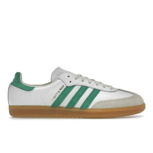 adidas �A�f�B�_�X �����Y �X�j�[�J�[ Cloud White/Green/Gum �yadidas Samba OG Sporty & Rich White Green�z �T�C�Y US_5.5(23.5cm)