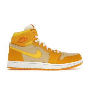 Jordan �W���[�_�� ���f�B�[�X �X�j�[�J�[ �yJordan 1 High Zoom Air CMFT 2 Yellow Ochre (Women's)�z �T�C�Y US_7.5(24.5cm) Yellow Ochre/Tour Yellow/Pale Vanilla/Safety Orange/Sail/White