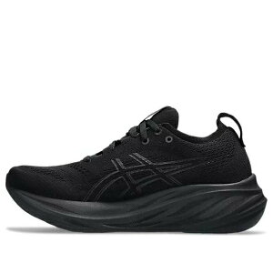 ASICS アシックス レディース スニーカー Black/Black 【(WMNS) ASICS Gel-Nimbus 26 Wide 'Triple Black' 1012B602-002】 サイズ US_5.5(22.5cm)