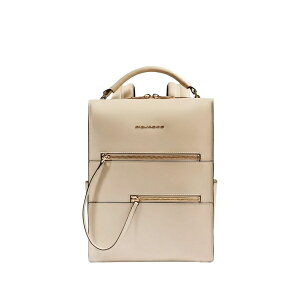 �s�[�N�A�h�� ���f�B�[�X �o�b�N�p�b�N�E�����b�N�T�b�N �o�b�O Leather backpack Neutrals