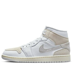 Jordan �W���[�_�� �����Y �X�j�[�J�[ �yAir Jordan 1 Mid SE Craft 'Inside Out White Grey' DM9652-120�z �T�C�Y US_M_17