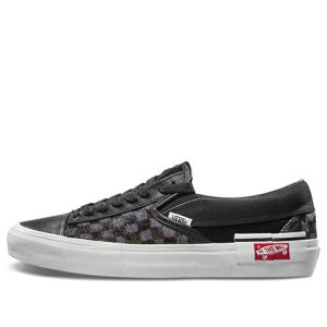 Vans �o���Y �����Y �X�j�[�J�[ �yVans Slip-On Cap LX 'Pony Checkered' VN0A3TKSVSN�z �T�C�Y US_8(26.0cm)