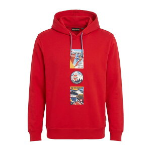 �y���������z �i�p�s�� �����Y �p�[�J�[�E�X�E�F�b�g�V���c �A�E�^�[ Sweatshirts Red