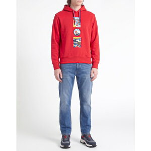 �y���������z �i�p�s�� �����Y �p�[�J�[�E�X�E�F�b�g�V���c �A�E�^�[ Sweatshirts Red